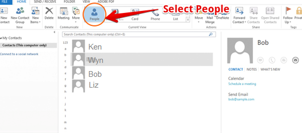 How to create distribution list in outlook