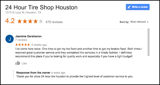 custom review