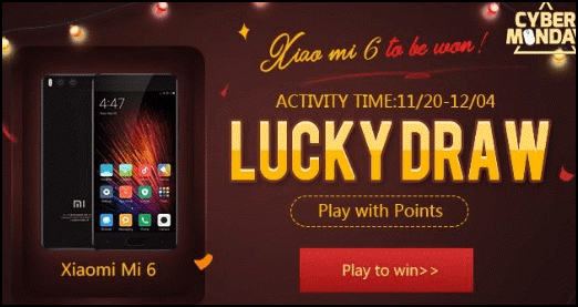 Conduct lucky draw or special discounts