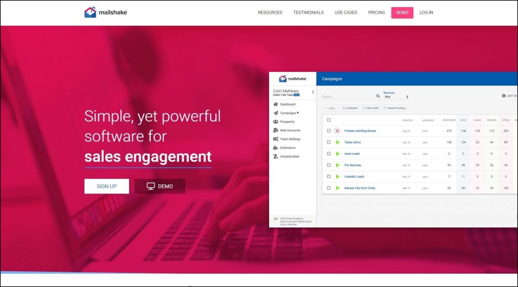 mailshake-home-page
