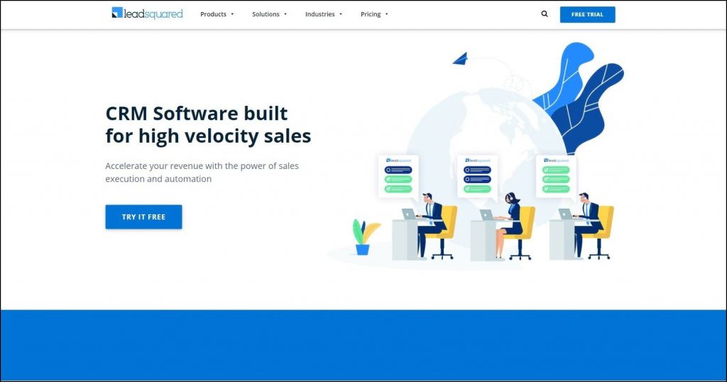 leadsquared-home-screen
