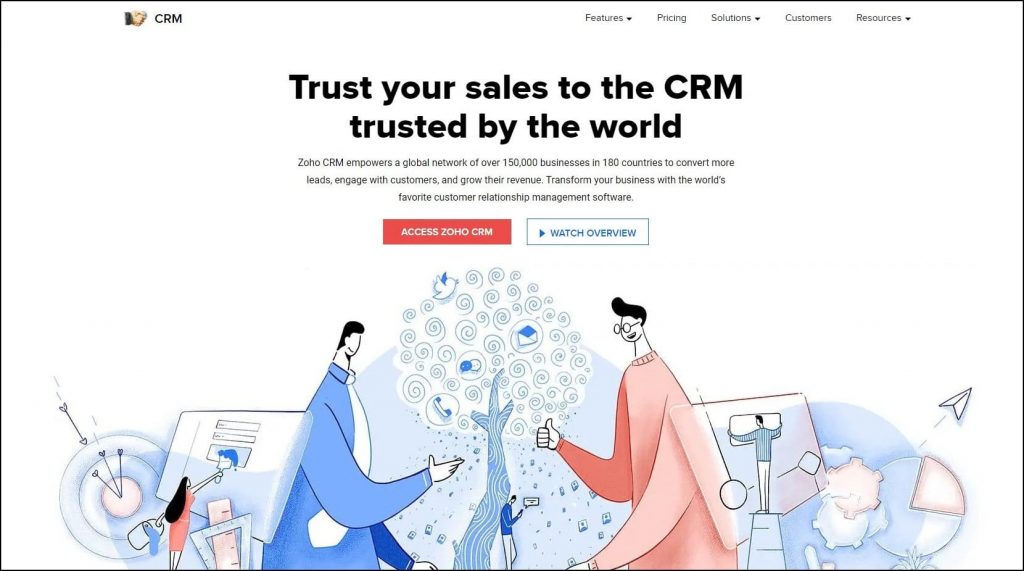zoho-home-screen
