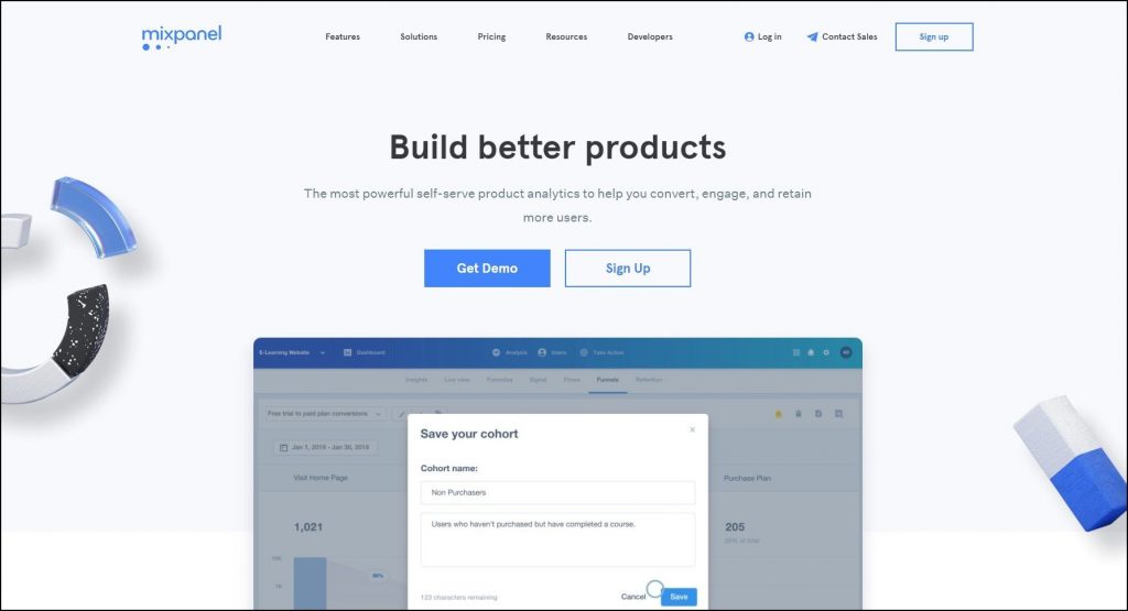 Mixpanel lead qualification tool