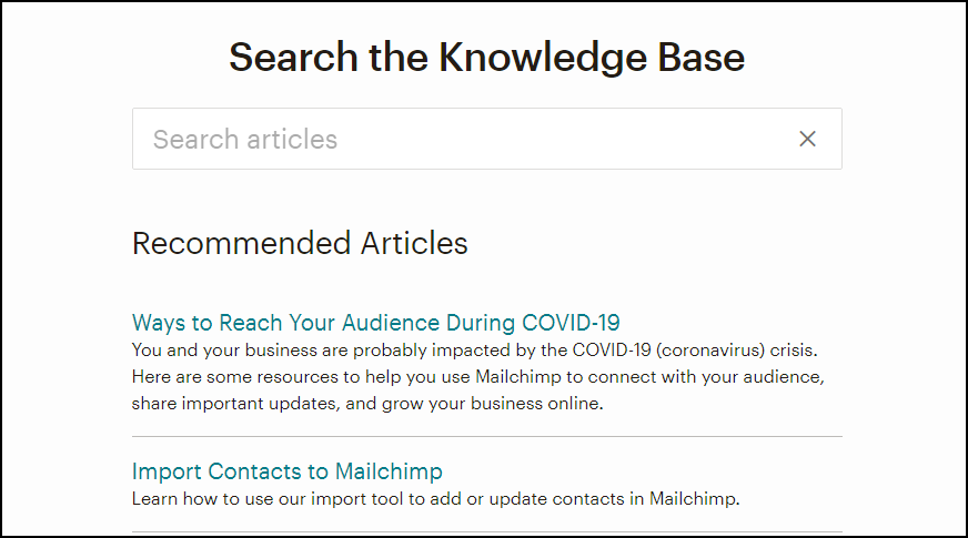 mailchimp vs gmass support

