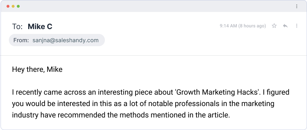 Share insights and information 