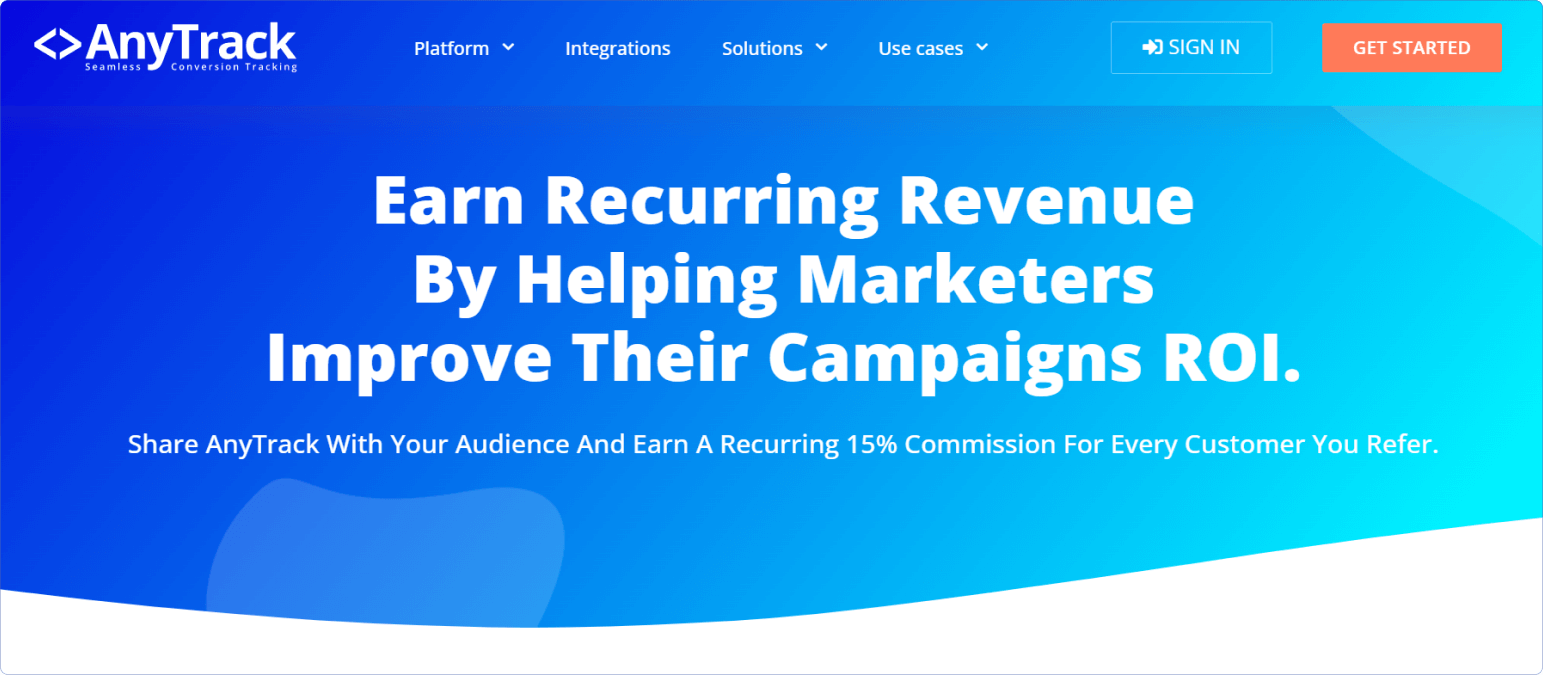 AnyTrack Affiliate Program