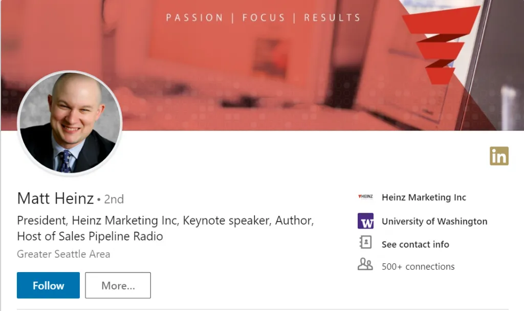 Matt-Heinz linkedin