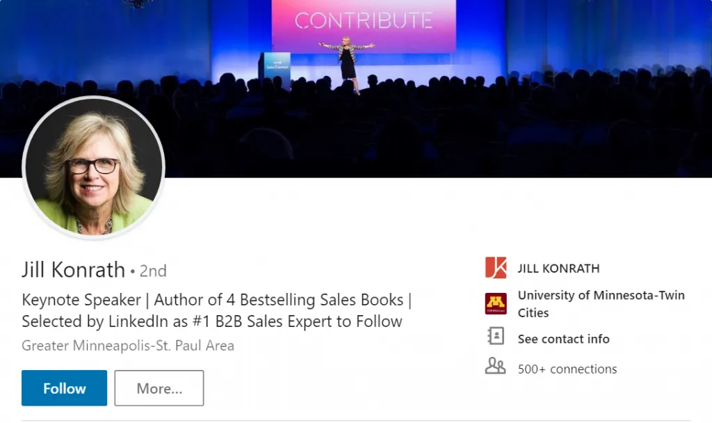 Jill-Konrath Linkedin