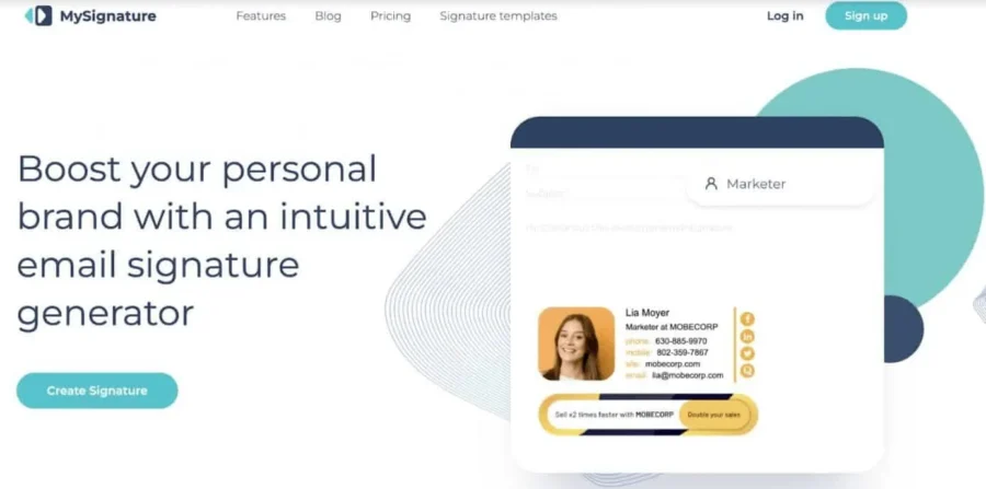 Mysignature Email Signature Generator