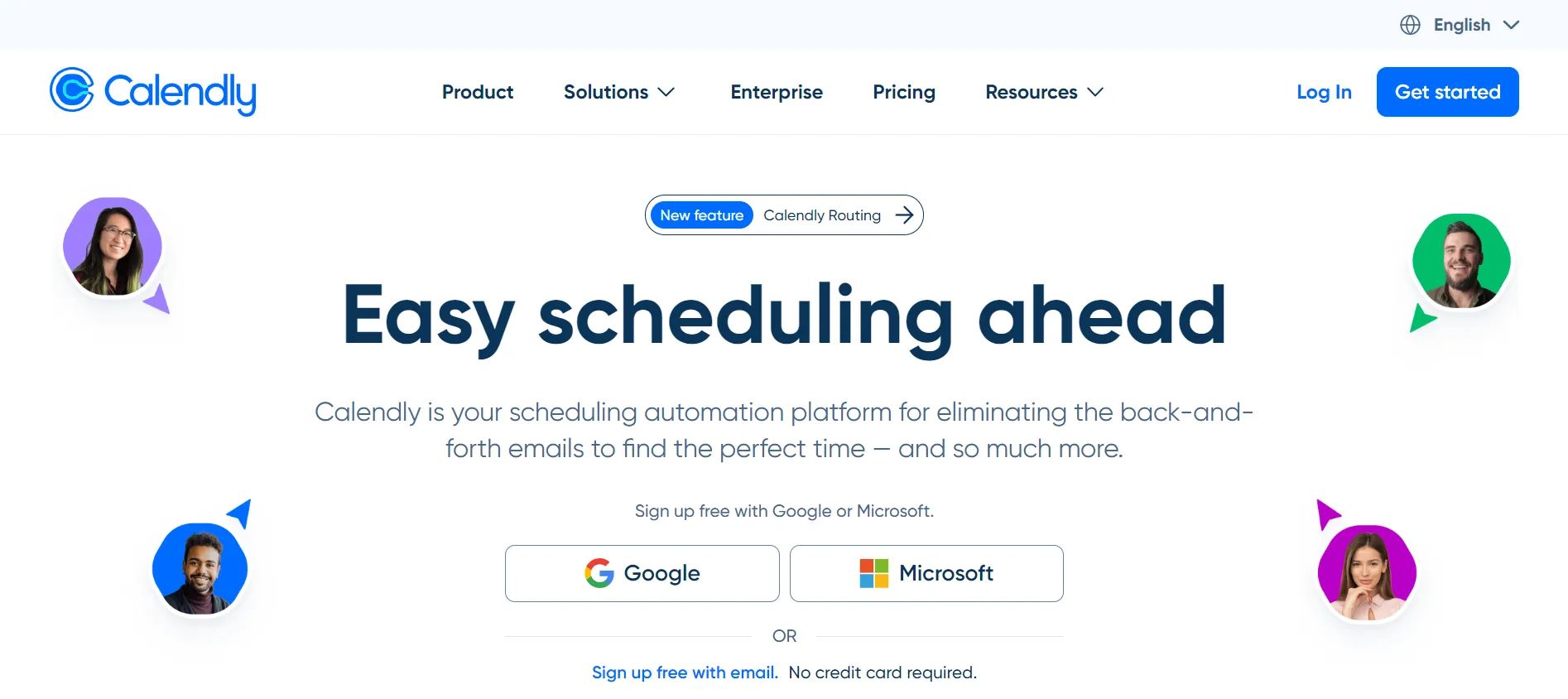 Calendly to schedule meetings