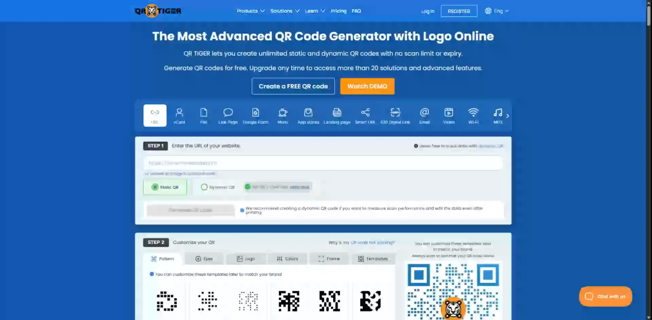 QR Code Tiger