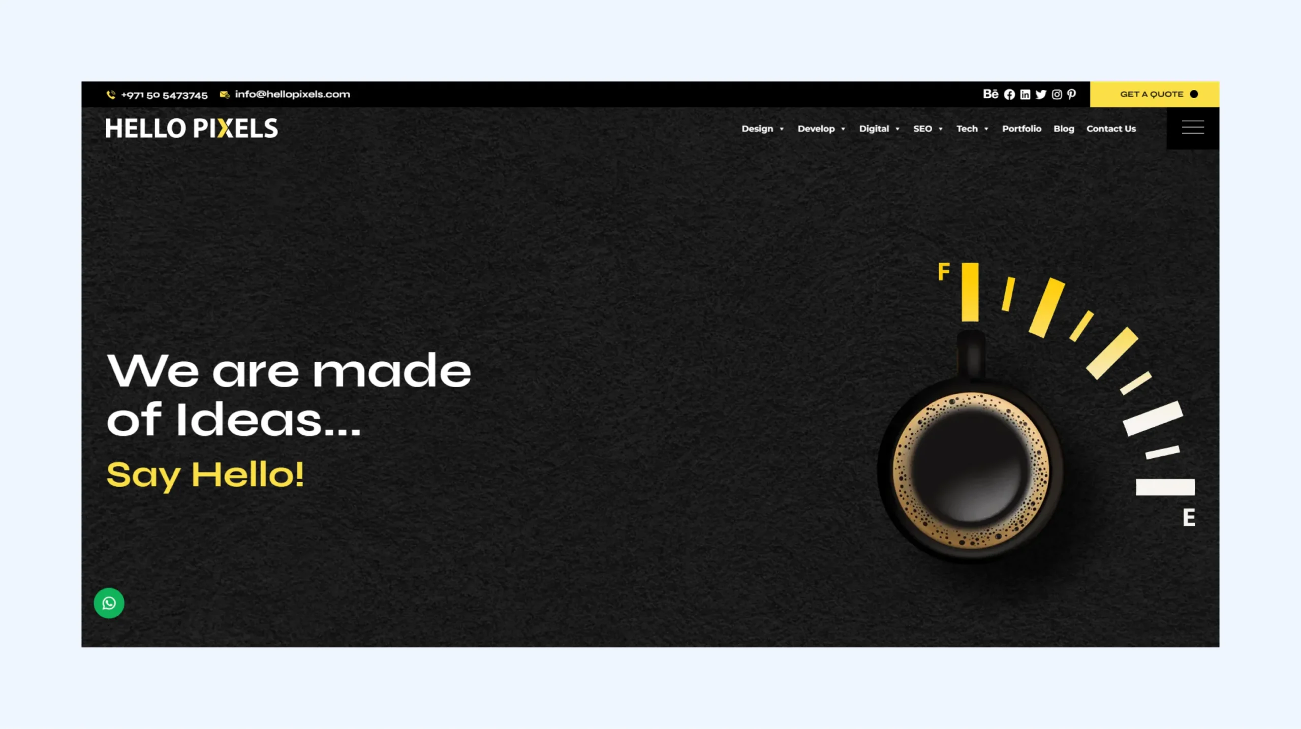 Hello Pixel is an award-winning lead generation company in the UAE.
