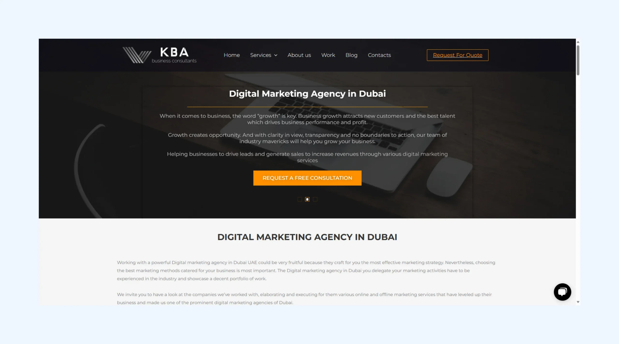 KBA is an award-winning lead generation company in the UAE.