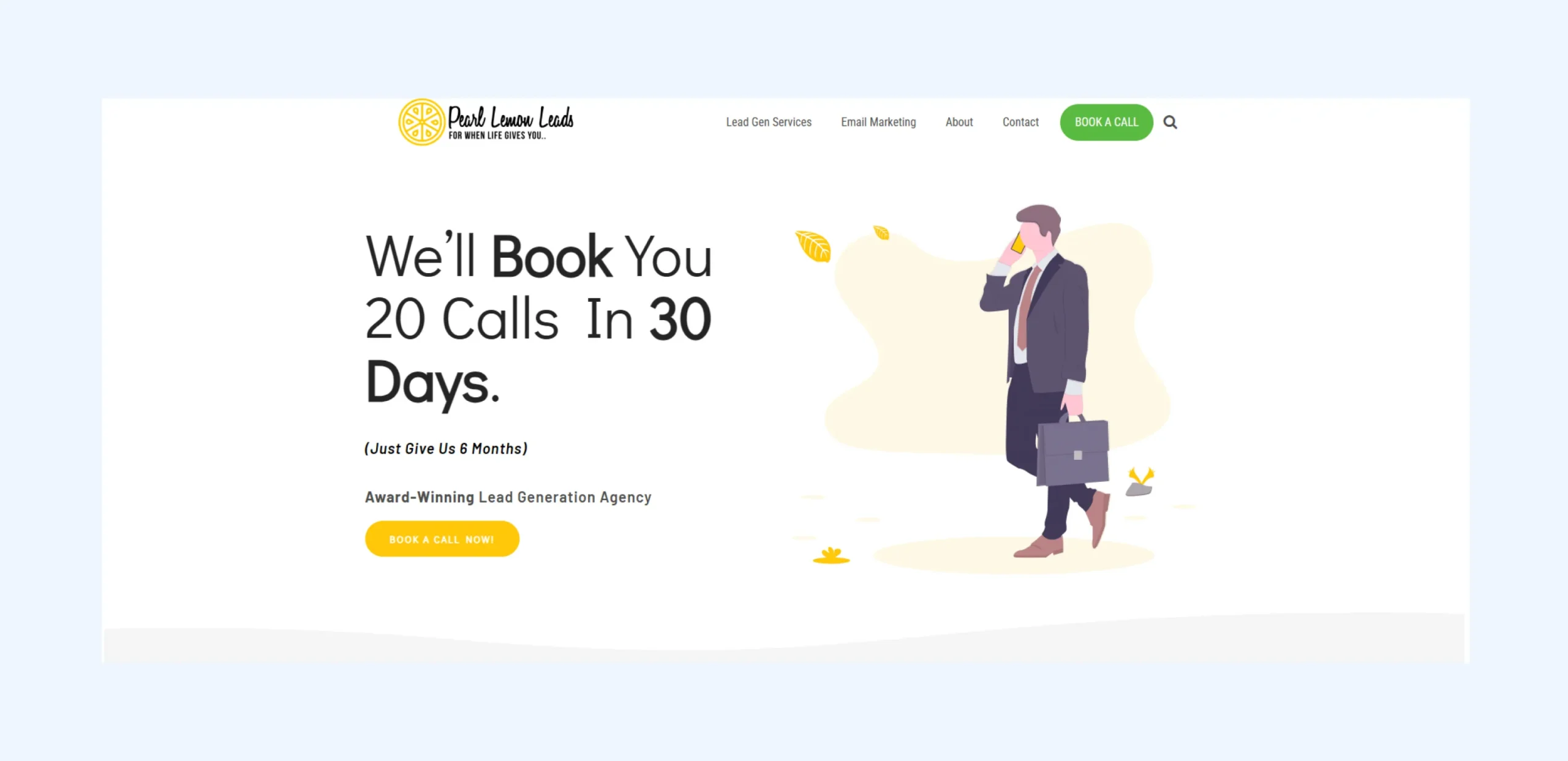 Pearl Lemon Leads is a lead generation agency that uses cold emailing and other strategies to generate quality leads.