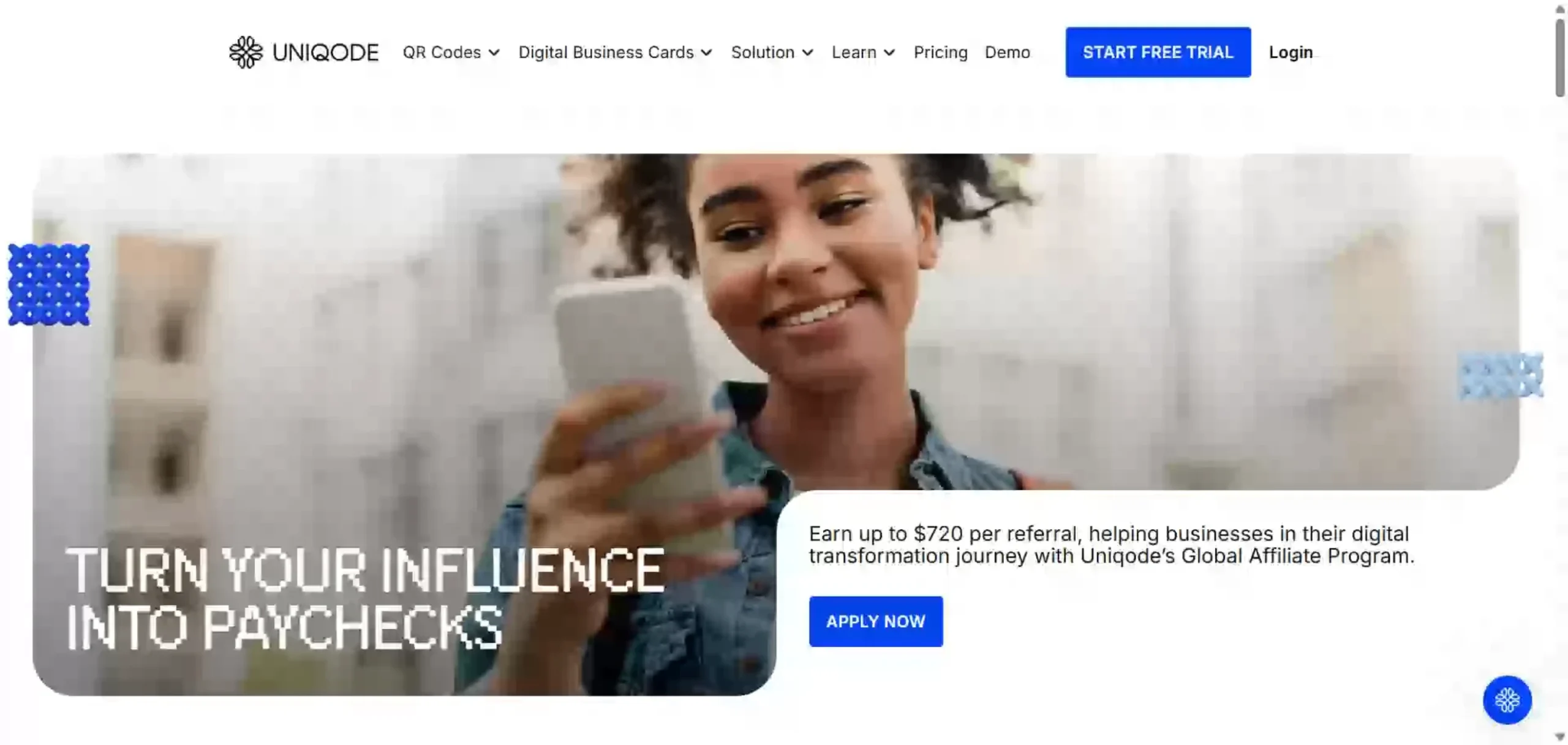 uniqode affiliate program