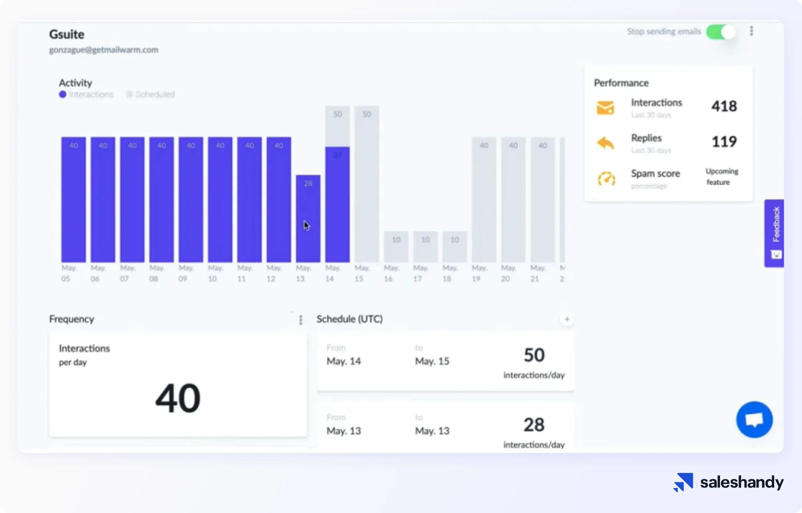 Warmy.io alternative- mailwarm