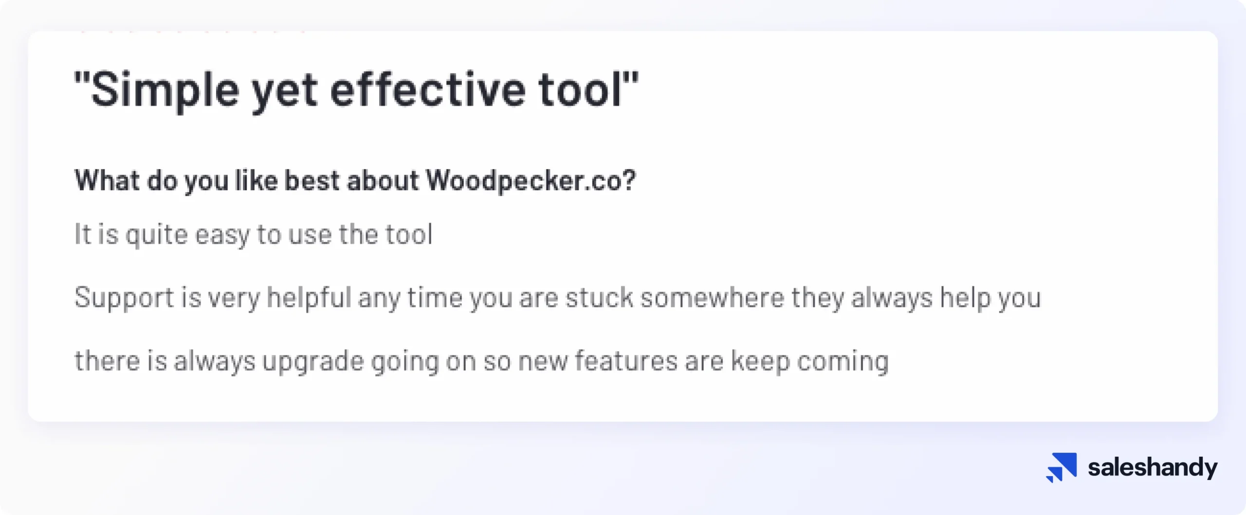 Woodpecker email warm up