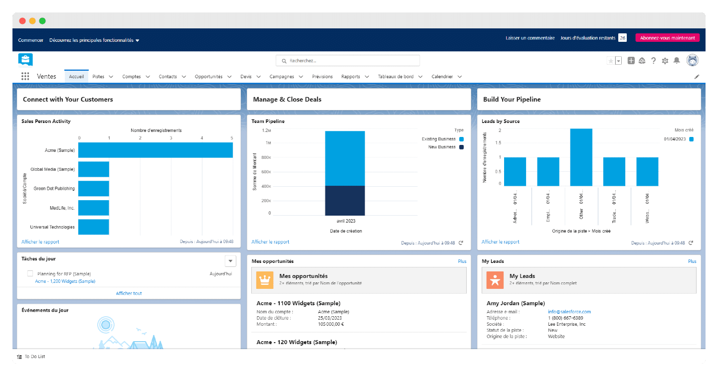 Salesforce agency tools