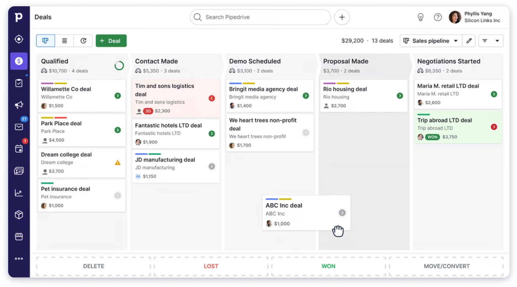 Pipedrive CRM