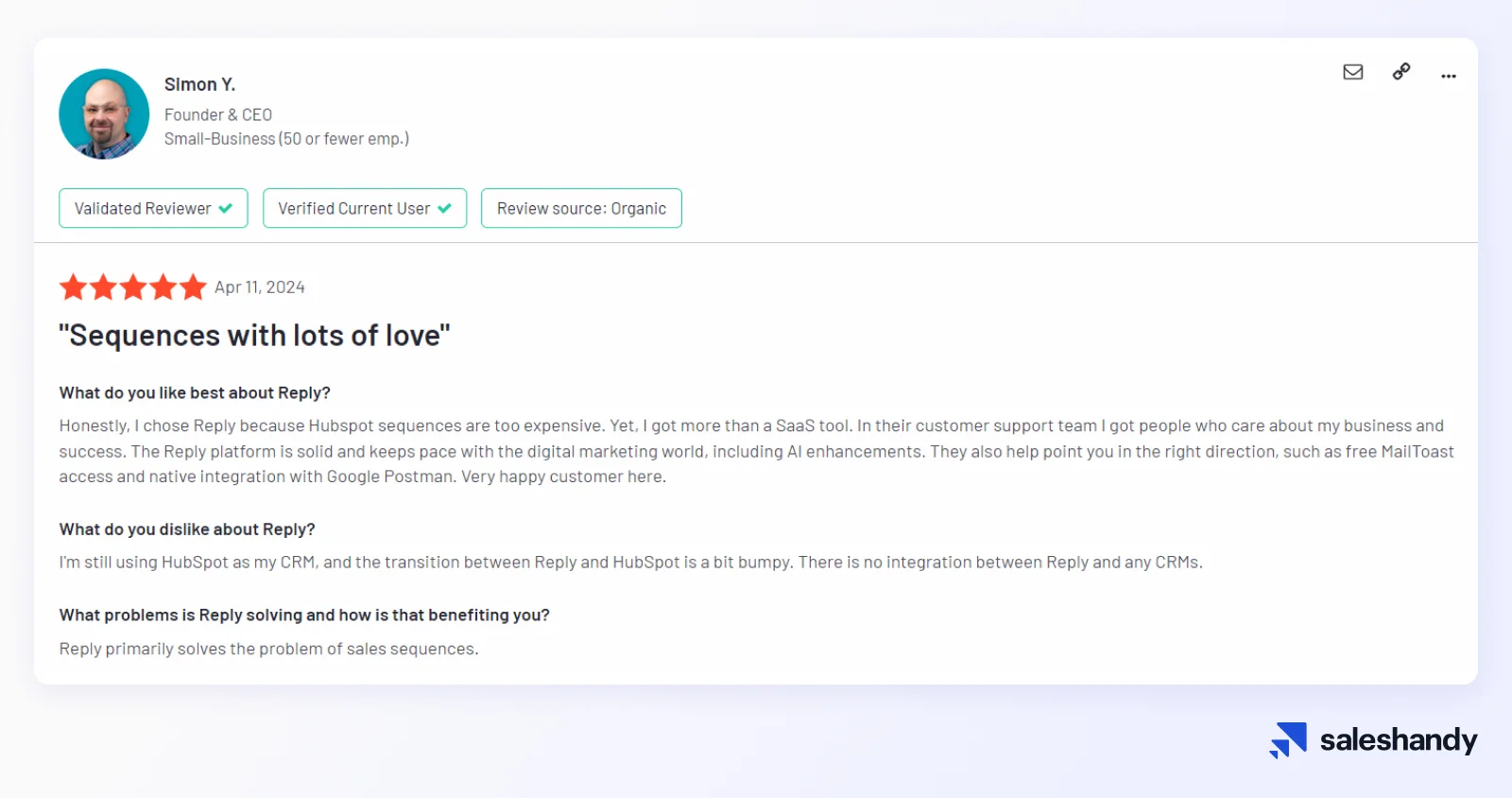 Sales Engagement Tools for SDRs - Reply.io Review