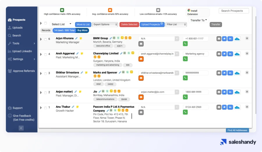 AeroLeads Email Scraping Tool