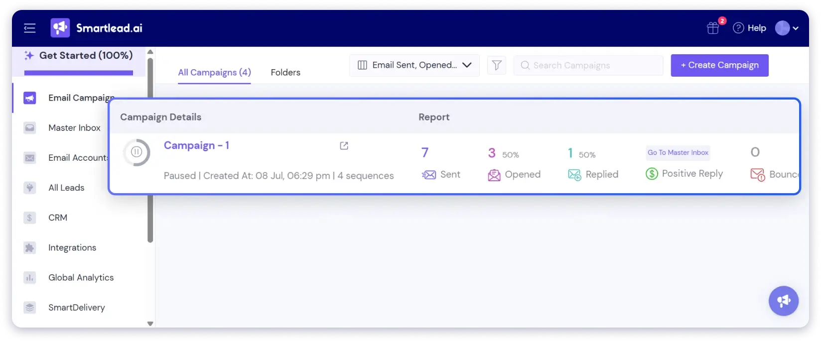 Smartlead- a Instantly alternative