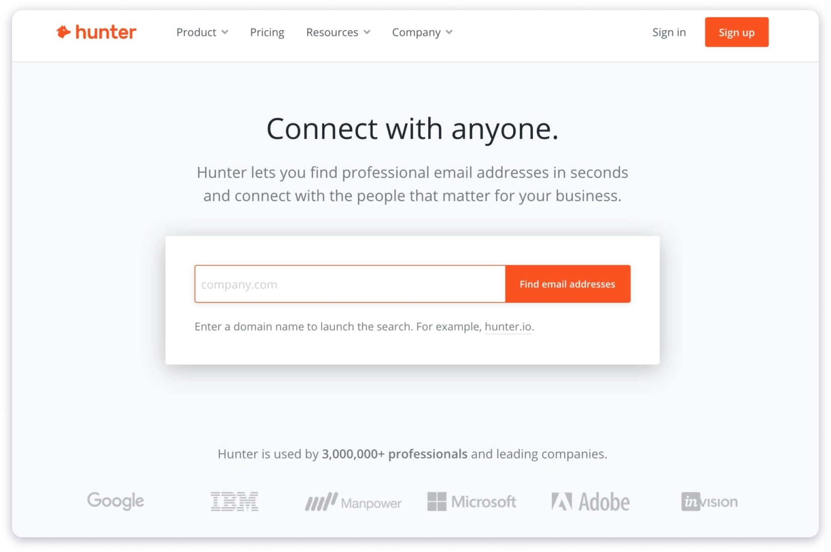 Hunter.io