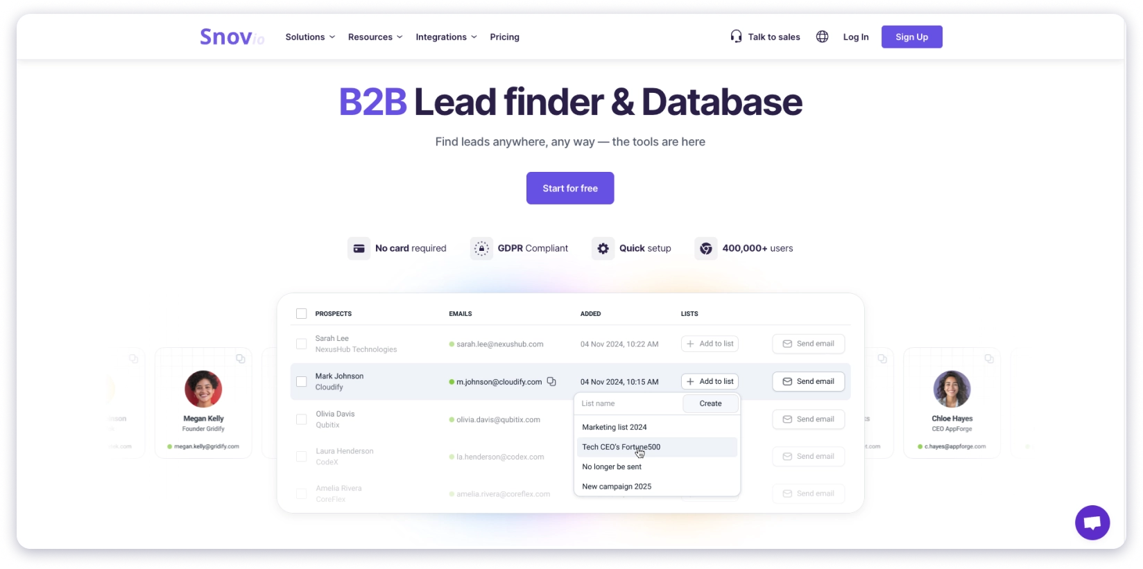 Sov.io Lead Finder