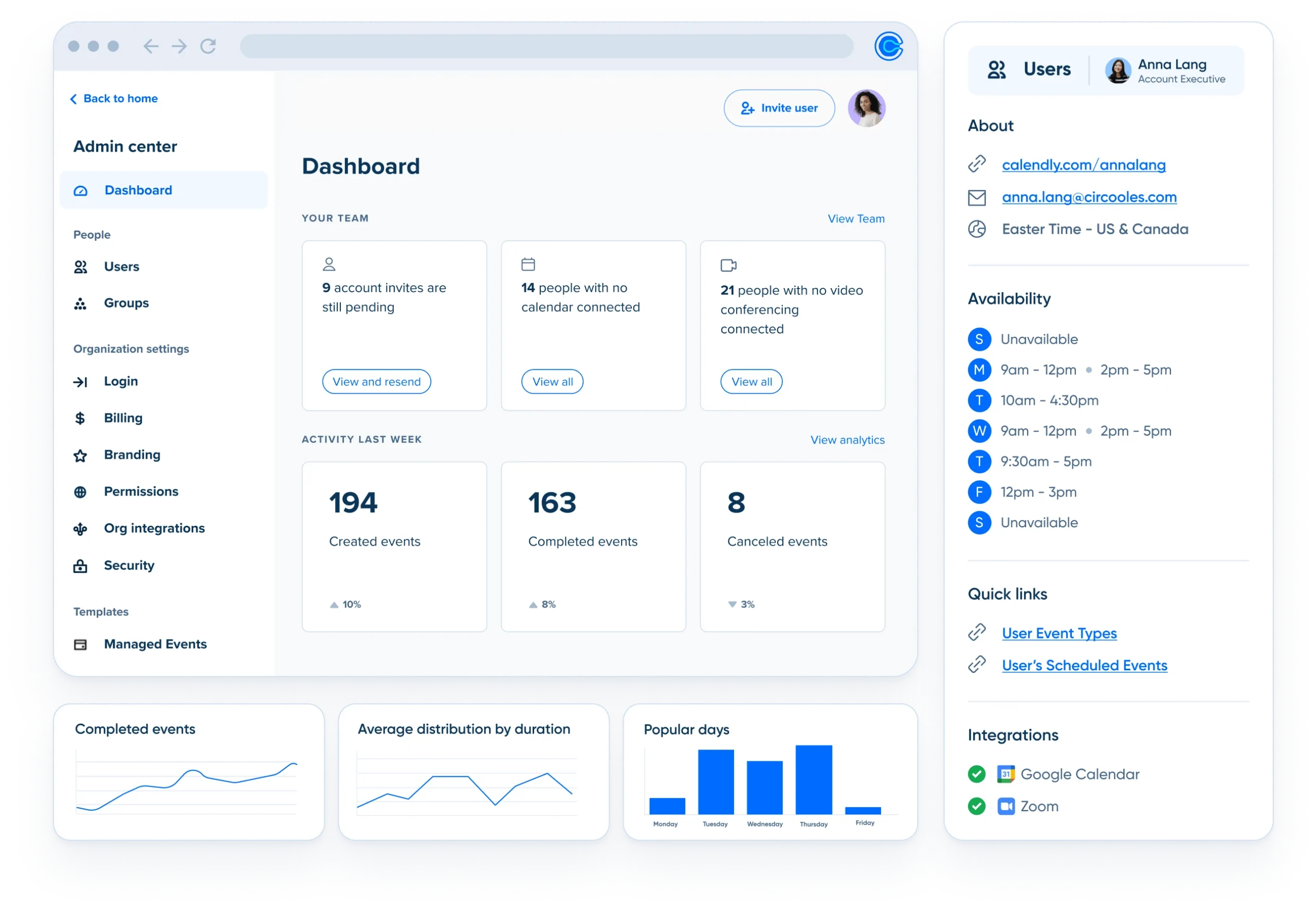 Calendly is a scheduling automation platform that ensures you never miss an opportunity to connect with a hot lead.