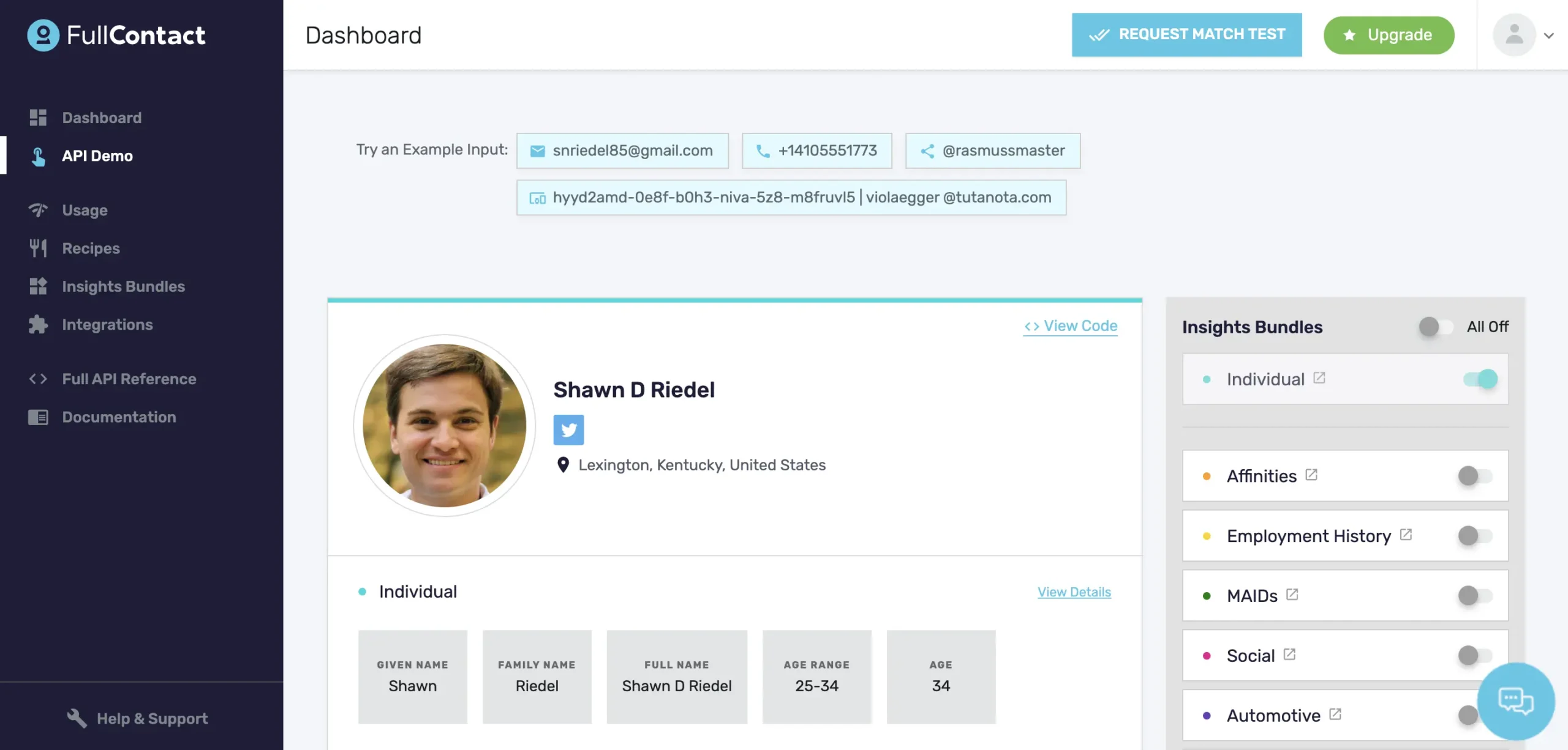 FullContact is a website visitor identification platform. It is an ideal alternative to Clay for inbound lead generation.