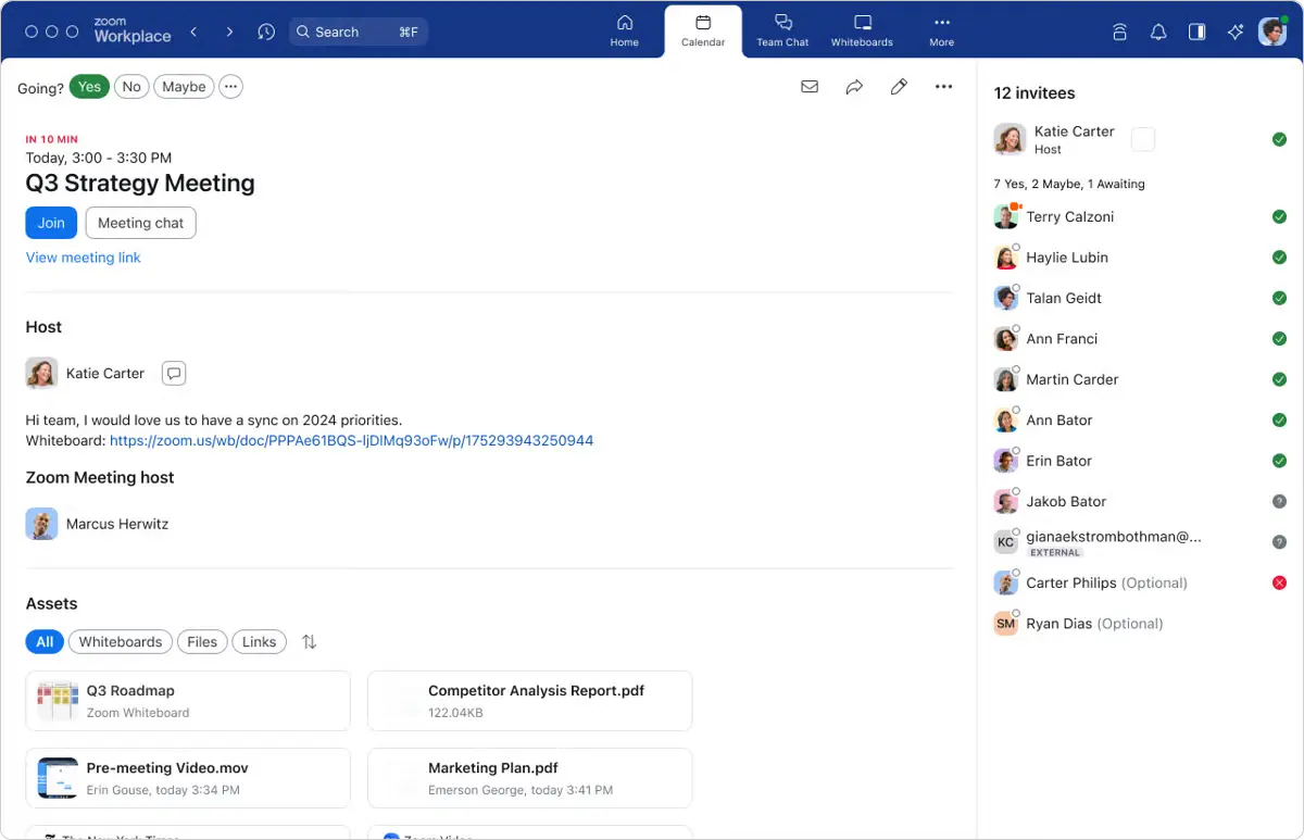 Zoom can help your inside sales team handle meeting booking at scale.