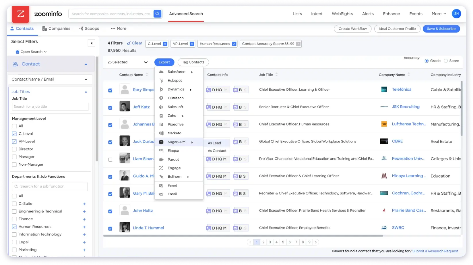 ZoomInfo Email Finder