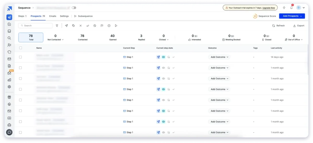 add prospect emails using saleshandy lead finder