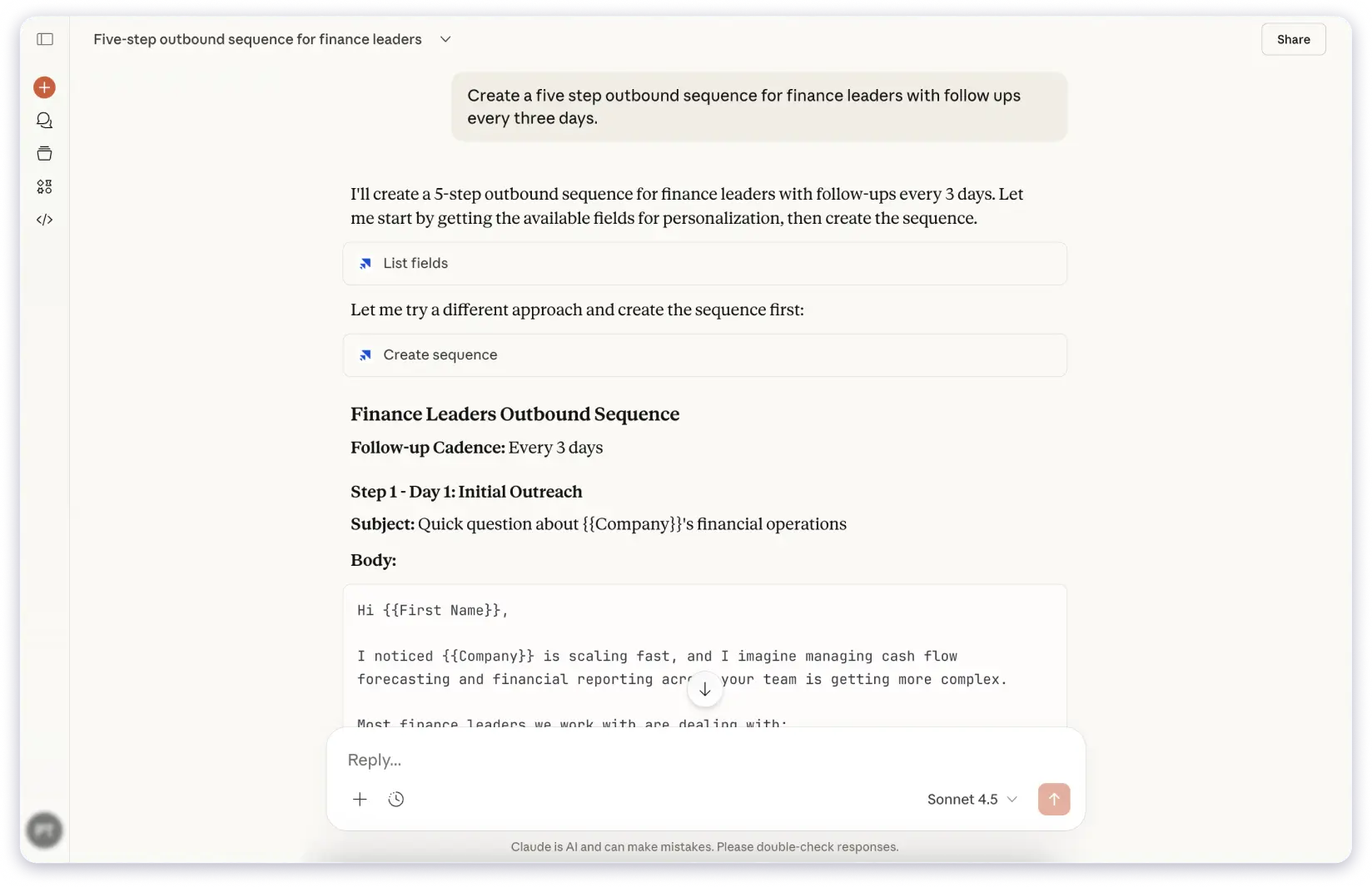 Saleshandy the best AI email assistant with advanced email workflow features