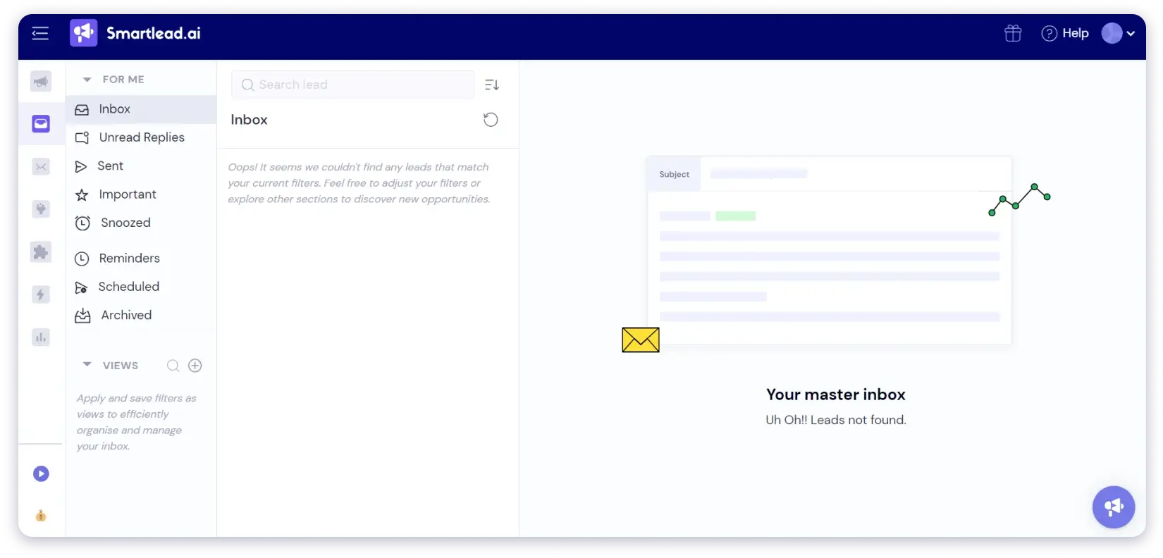 Smartlead's master inbox