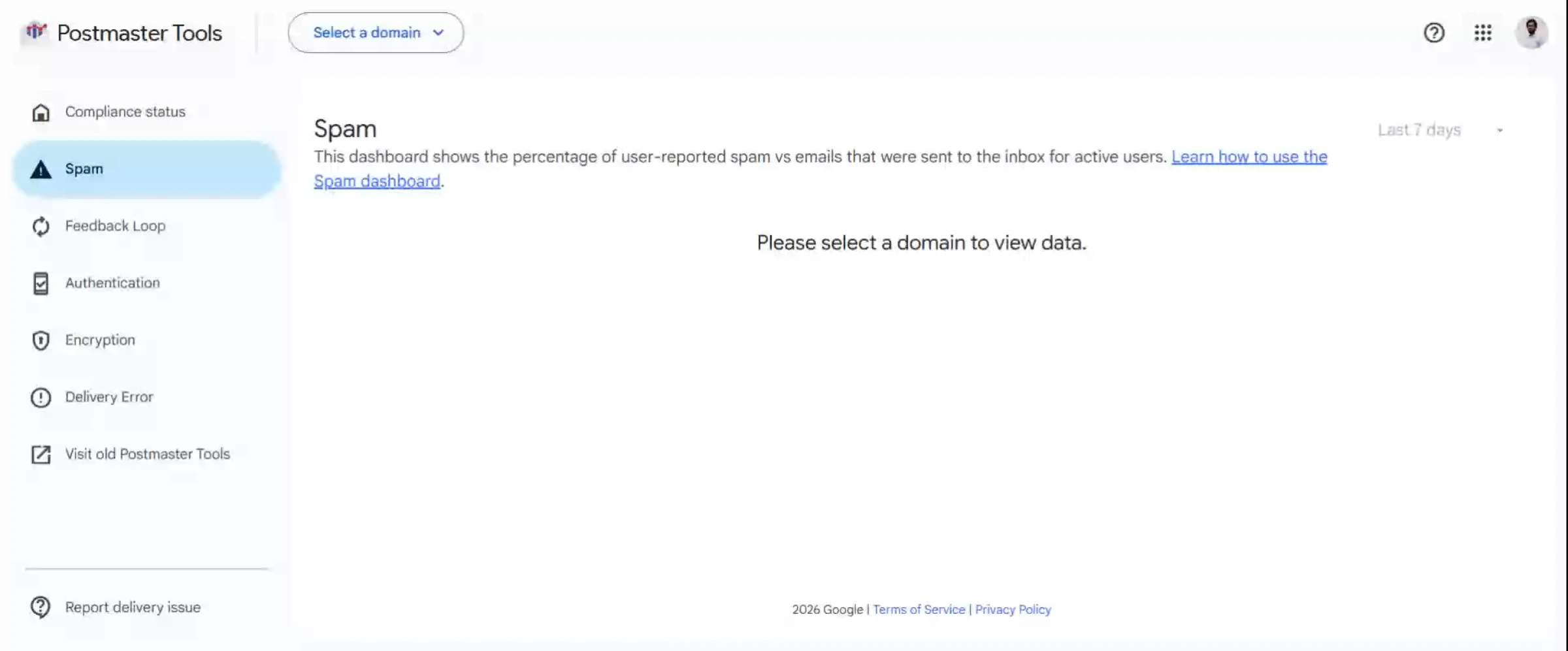 google postmaster tools