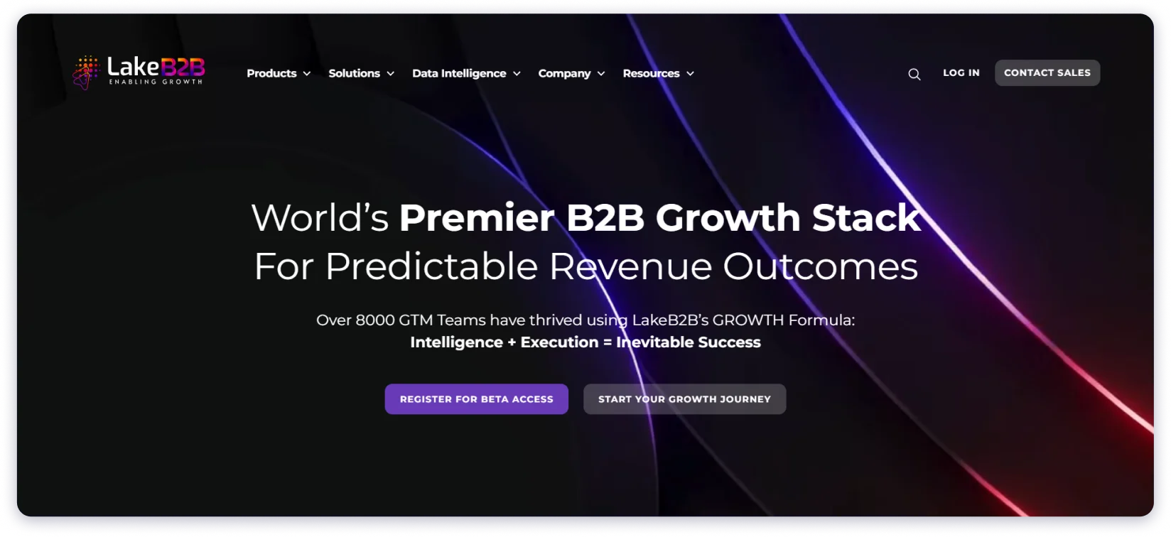 Lakeb2b home page